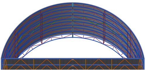 Tanečné pódium 11,8 x 7,5 m