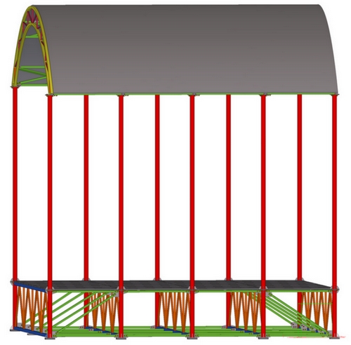 TANEČNÉ PÓDIUM (javisko) 8 x 6 m - ZANZI